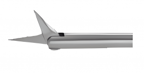 Ножницы прямые остроконечные, 1 акт. бранша, Ø 3,5 мм, 430 мм