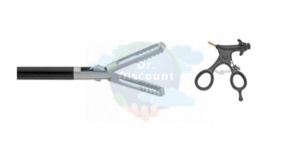 Щипцы Gripper №1 захватывающие, окончатые, с грубой насечкой, 2 подвижные бранши, 5 мм, 330 мм, с кремальерой